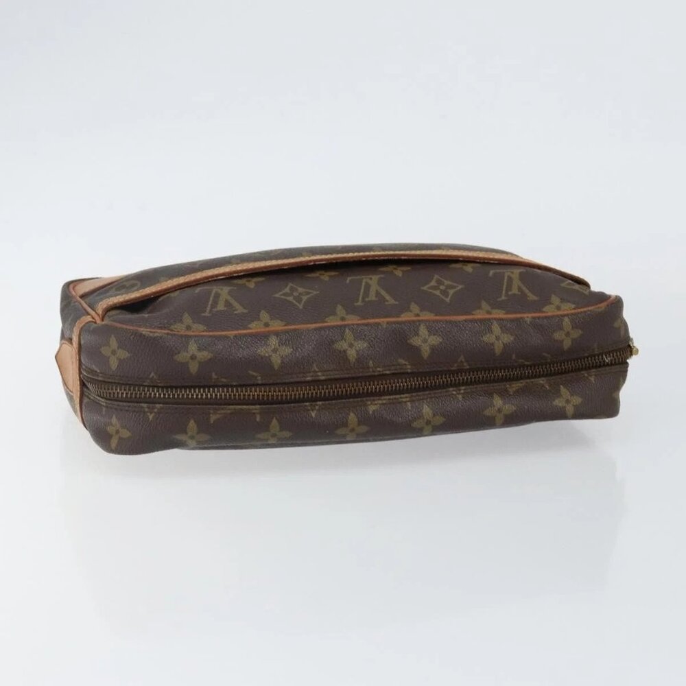 LOUIS VUITTON Monogram Compiegne 28 Clutch Bag M51845 LV Auth th6336 - Picture 6 of 16